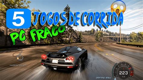 jogos de corrida para notebook